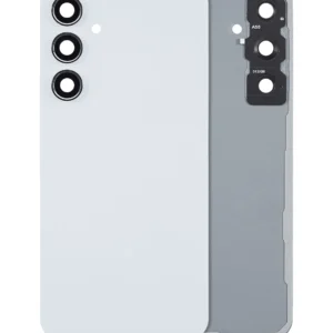 Back Cover Glass With Camera Lens For Samsung Galaxy A55 5G (A556 / 2024) (No Logo) (Aftermarket Plus) (Iceblue)