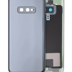 Back Cover Glass With Camera Lens For Samsung Galaxy S10e (No Logo) (Aftermarket Plus) (Prism Black)