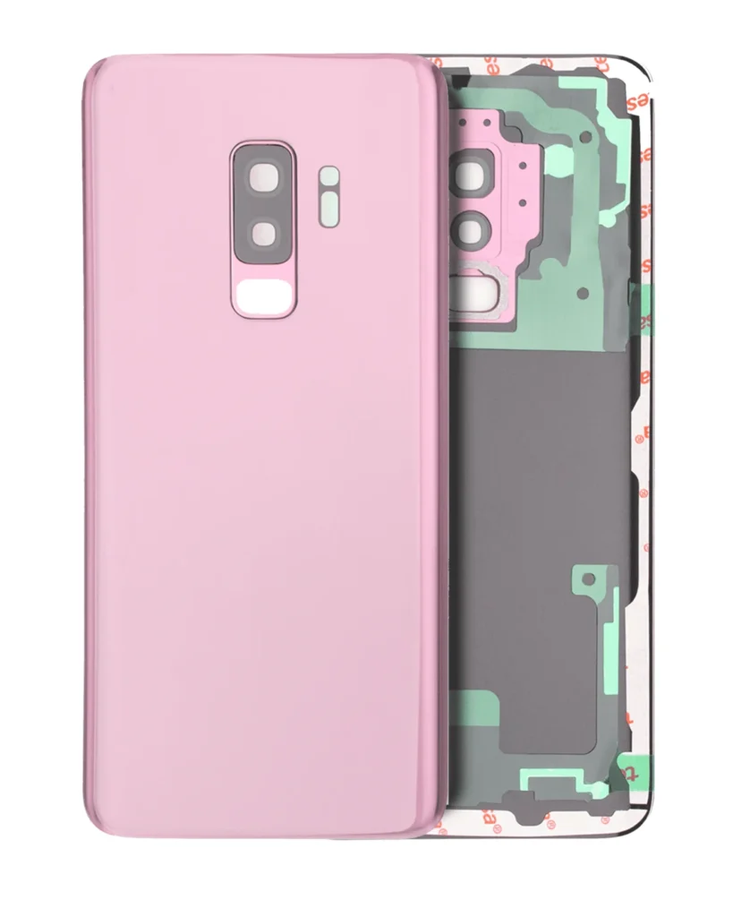 Back Cover Glass With Camera Lens For Samsung Galaxy S9 Plus (No Logo) (Aftermarket Plus) (Lilac Purple)