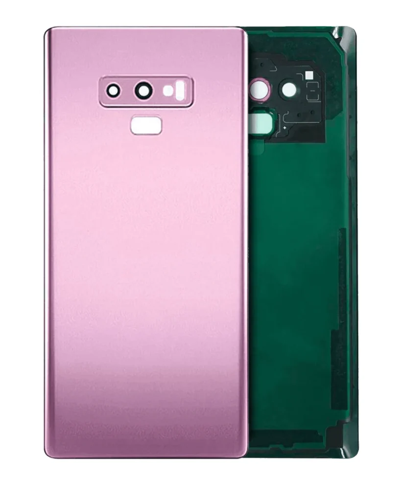 Back Cover Glass With Camera Lens For Samsung Galaxy Note 9 (No Logo) (Aftermarket Plus) (Lavender Purple)