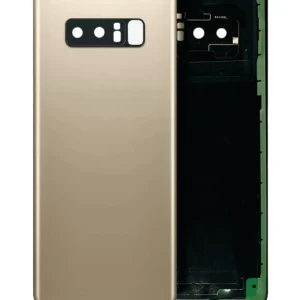 Back Cover Glass With Camera Lens For Samsung Galaxy Note 8 (No Logo) (Aftermarket Plus) (Maple Gold)