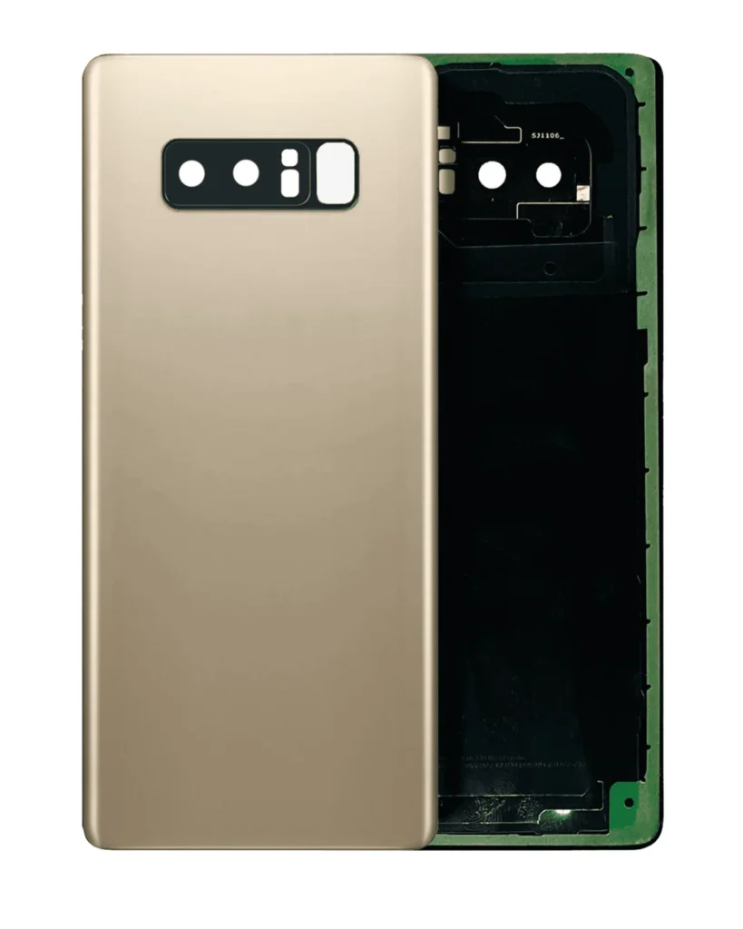 Back Cover Glass With Camera Lens For Samsung Galaxy Note 8 (No Logo) (Aftermarket Plus) (Maple Gold)
