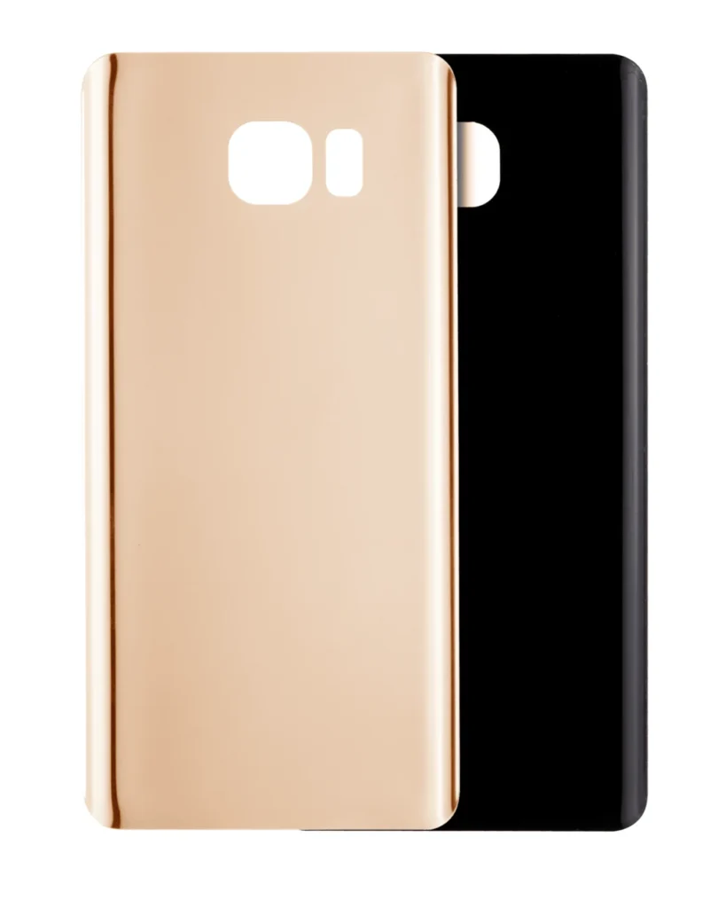 Back Cover Glass For Samsung Galaxy Note 5 (No Logo) (Aftermarket Plus) (Gold Platinum)