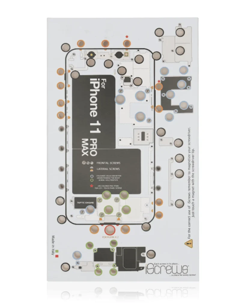 iScrews Position Mat For iPhone 11 Pro Max (dottorpod)