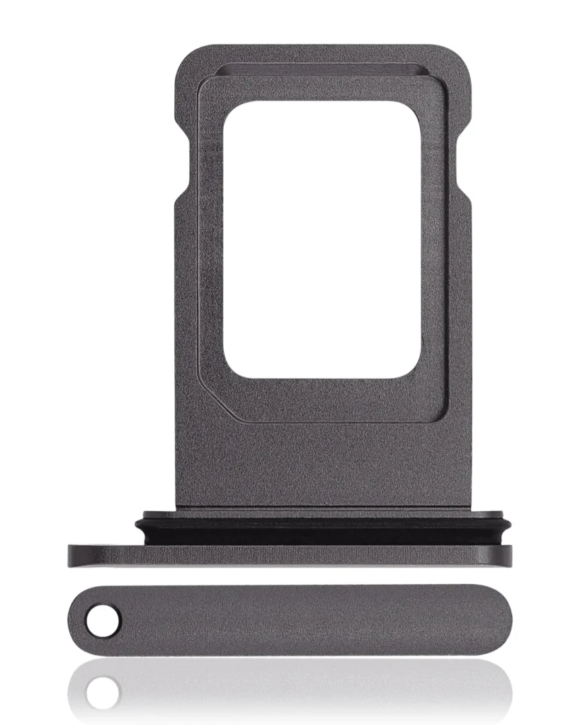 Dual Sim Card Tray For iPhone 11 (Black)