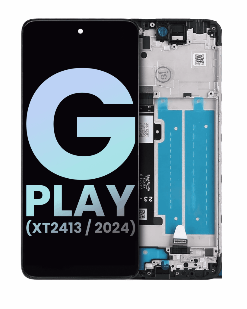 LCD Assembly With Frame For Motorola Moto G Play (XT2413 / 2024) (Genuine OEM) (All Colors)
