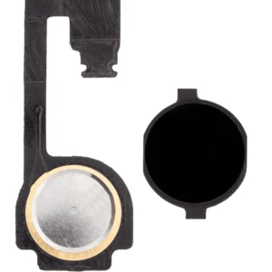 Home Button With Flex Cable For iPhone 4 (Black)