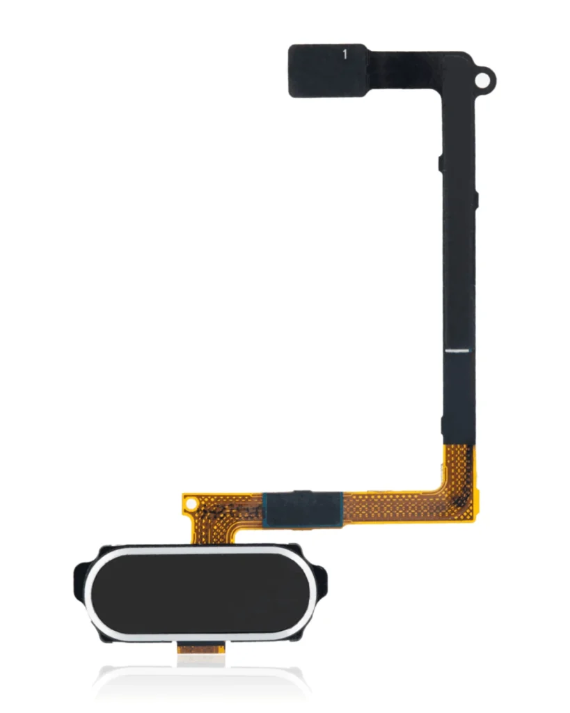 Home Button With Flex For Samsung Galaxy S6 (Black)