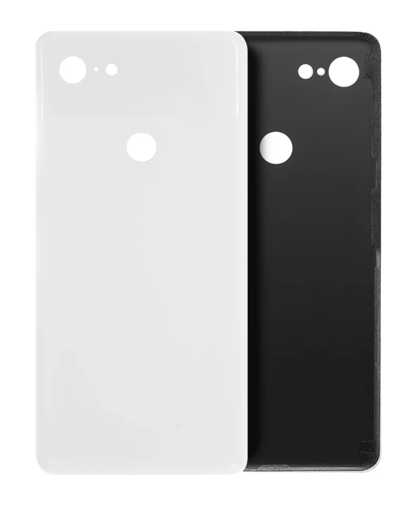 Back cover Glass For Google Pixel 3 XL (Clearly White)