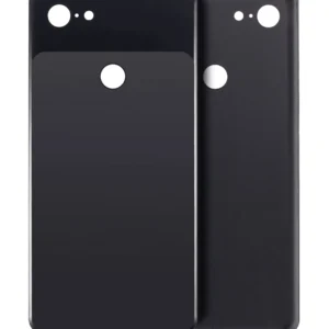 Back cover Glass For Google Pixel 3 XL (Just Black)