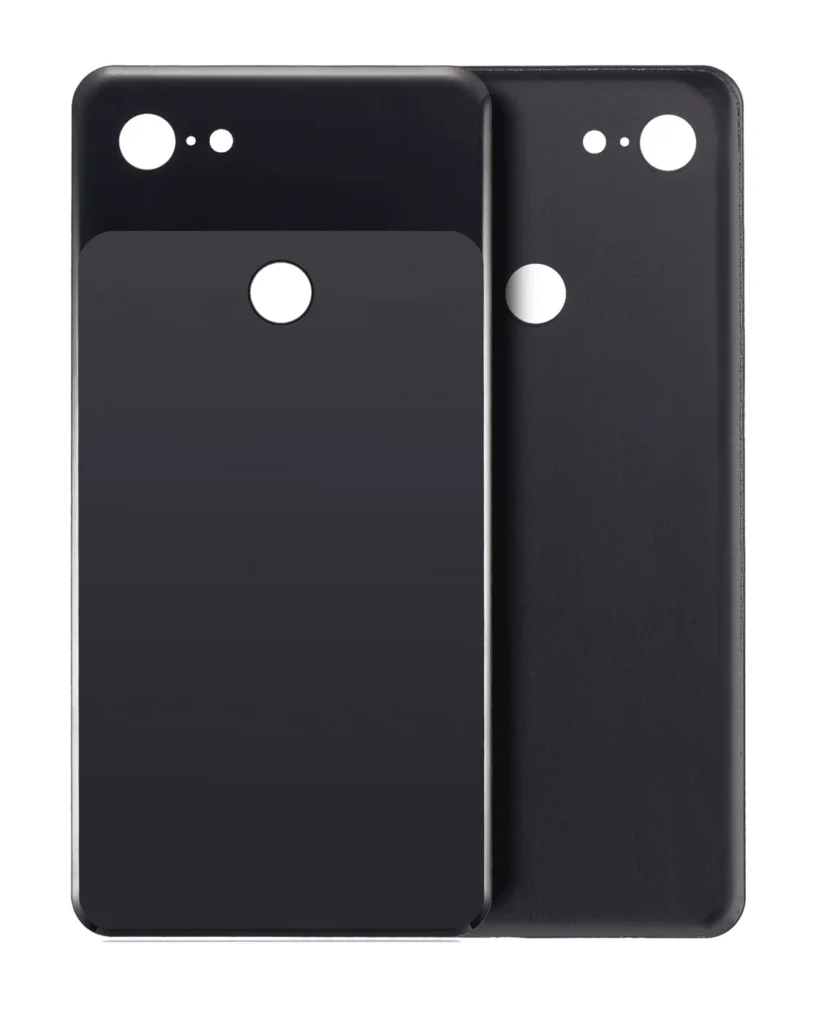 Back cover Glass For Google Pixel 3 XL (Just Black)