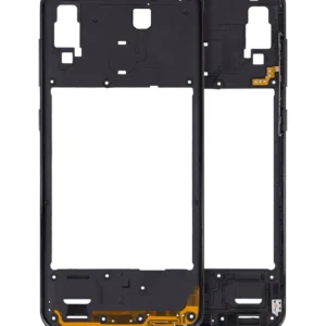 Mid-Frame Housing For Samsung Galaxy A30 (A305 / 2019) (Aftermarket Plus) (Black)