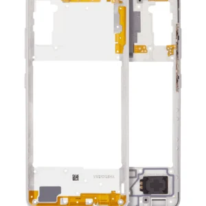 Mid-Frame Housing For Samsung Galaxy A41 (A415 / 2020) (Aftermarket Plus) (Prism Crush Silver)
