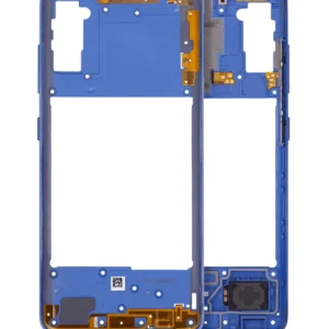 Mid-Frame Housing For Samsung Galaxy A41 (A415 / 2020) (Aftermarket Plus) (Prism Crush Blue)