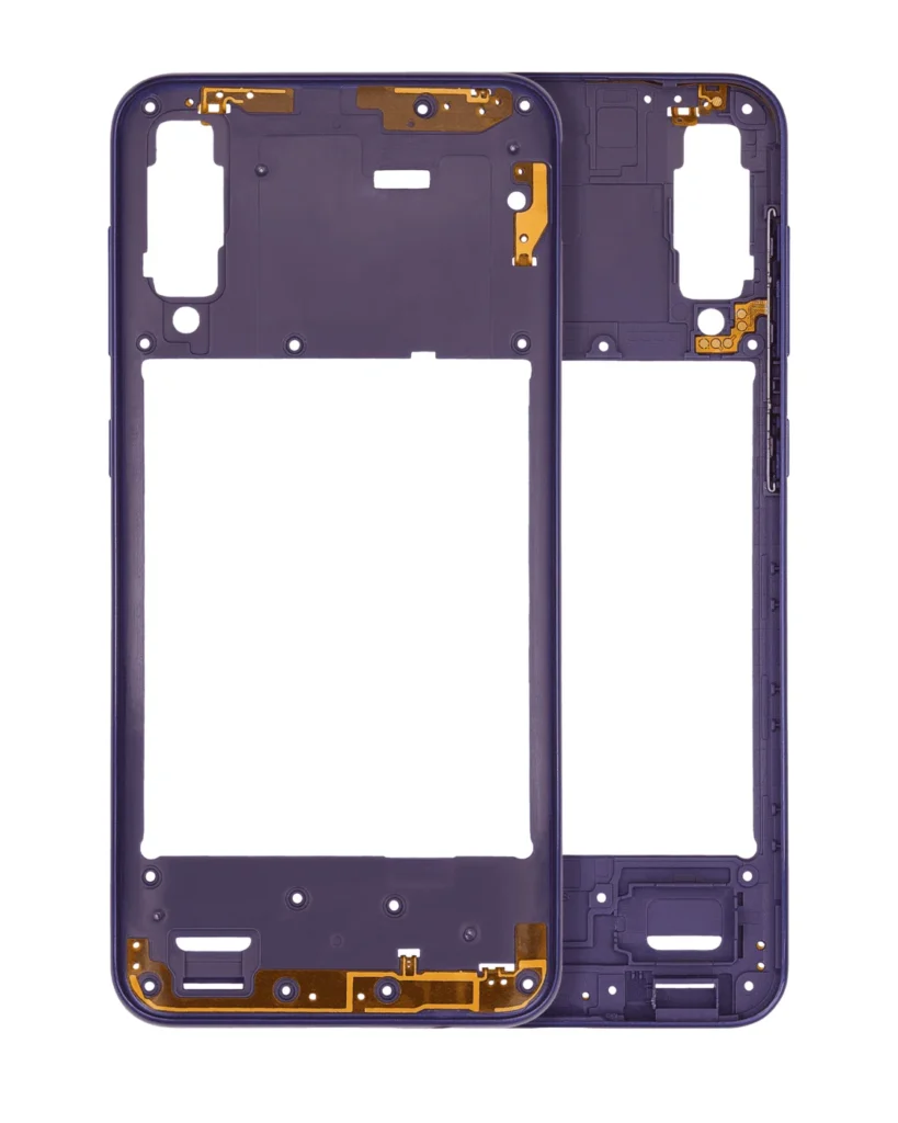 Mid-Frame Housing For Samsung Galaxy A50s (A507 / 2019) (Aftermarket Plus) (Prism Crush Violet)