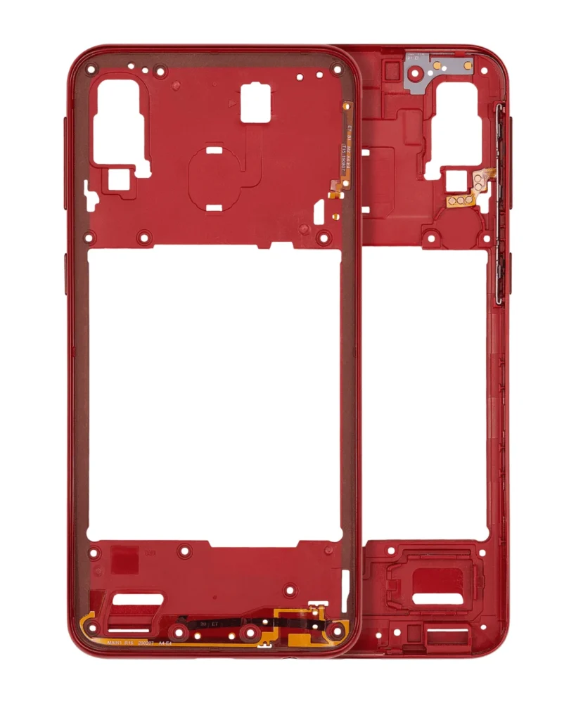 Mid-Frame Housing For Samsung Galaxy A40 (A405 / 2019) (Aftermarket Plus) (Coral)