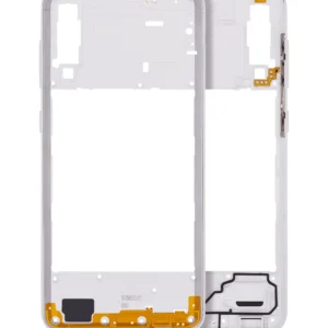 Mid-Frame Housing For Samsung Galaxy A30s (A307 / 2019) (Prism Crush White)