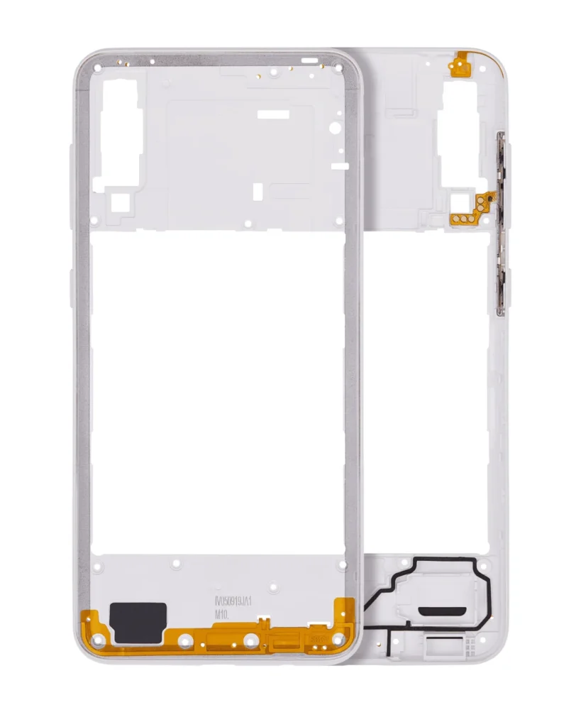 Mid-Frame Housing For Samsung Galaxy A30s (A307 / 2019) (Prism Crush White)