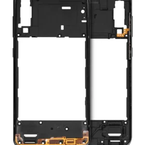 Mid-Frame Housing For Samsung Galaxy A30s (A307 / 2019) (Prism Crush Black)