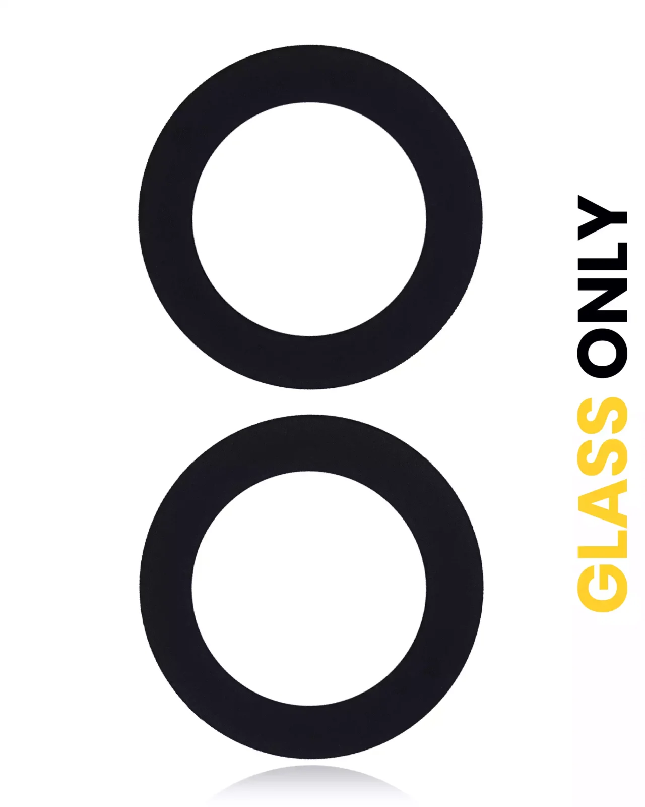 Back Camera Lens (Glass Only) With Adhesive For Samsung Galaxy Z Flip 4 (F721) (10 Pack)