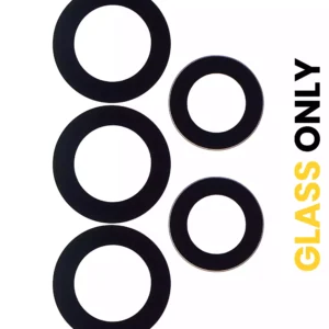Back Camera Lens (Glass Only) With Adhesive For Samsung Galaxy A72 (A725 / 2021) / A52 (A525 / 2021) / A52 5G (A526 / 2021) / A52S 5G (A528 / 2021) (5 Piece Set) (10 Pack)