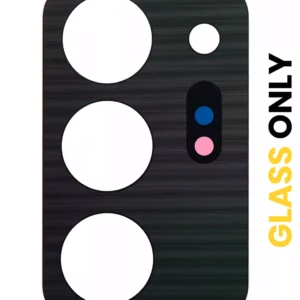 Back Camera Lens (Glass Only) With Adhesive For Samsung Galaxy Note 20 Ultra (Mystic Black) (10 Pack)