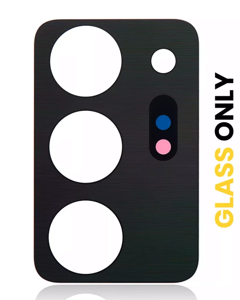 Back Camera Lens (Glass Only) With Adhesive For Samsung Galaxy Note 20 Ultra (Mystic Black) (10 Pack)