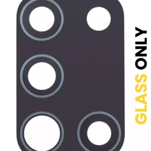 Back Camera Lens (Glass Only) With Adhesive For Samsung Galaxy A21S (A217 / 2020) (10 Pack)