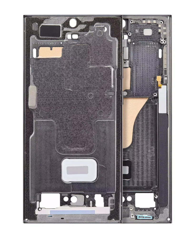 Mid-Frame Housing For Samsung Galaxy S23 Ultra 5G (US & International) (Green) (Service Pack)