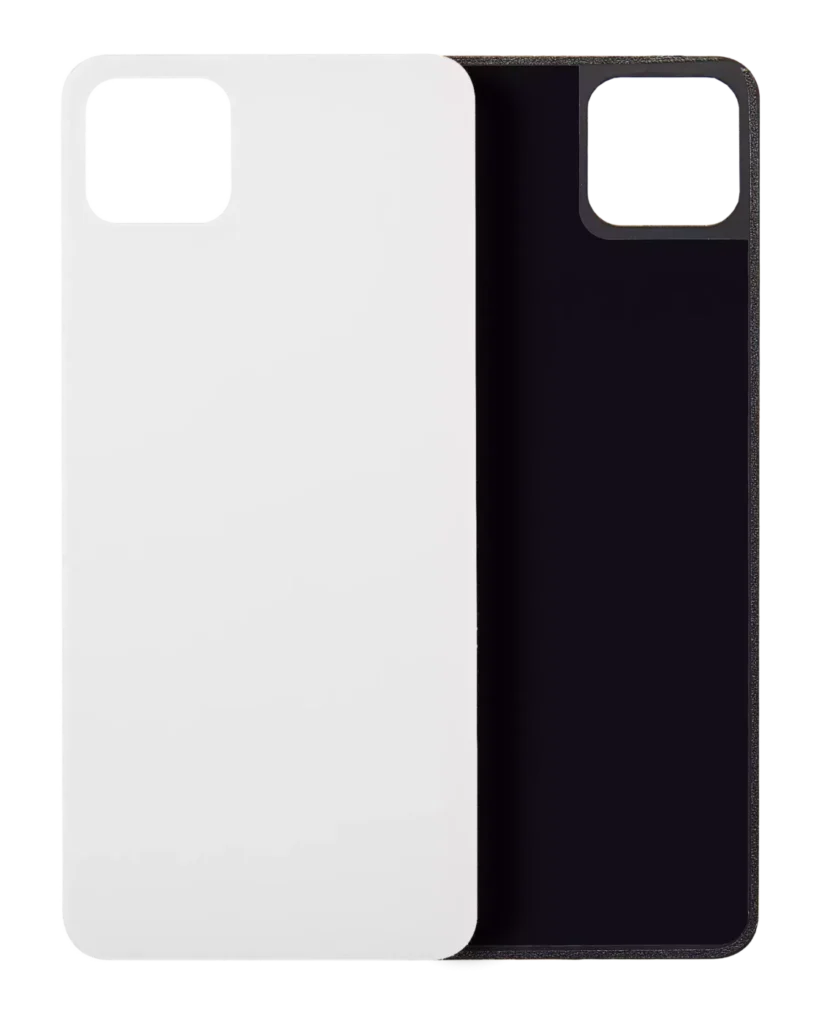 Back cover Glass For Google Pixel 4 XL (Clearly White)