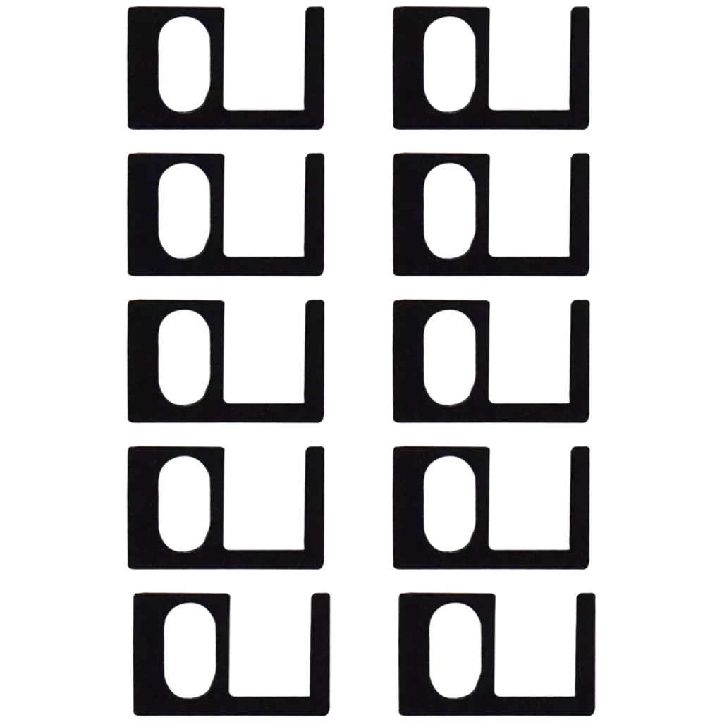 Proximity Sensor Cushion with Adhesive For iPhone 12 Series (10 Pack)