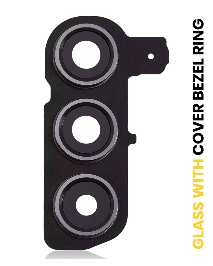 Back Camera Lens With Cover Bezel Ring For Samsung Galaxy S24 5G (Onyx Black)