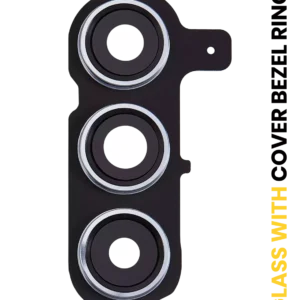 Back Camera Lens With Cover Bezel Ring For Samsung Galaxy S24 Plus 5G (Sapphire Blue)