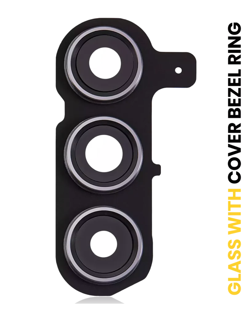 Back Camera Lens With Cover Bezel Ring For Samsung Galaxy S24 Plus 5G (Onyx Black)