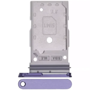 Dual Sim Card Tray For Samsung Galaxy S24 5G / S24 Plus 5G (Cobalt Violet)