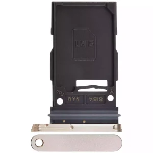 Single Sim Card Tray For Samsung Galaxy S24 5G / S24 Plus 5G (Amber Yellow)