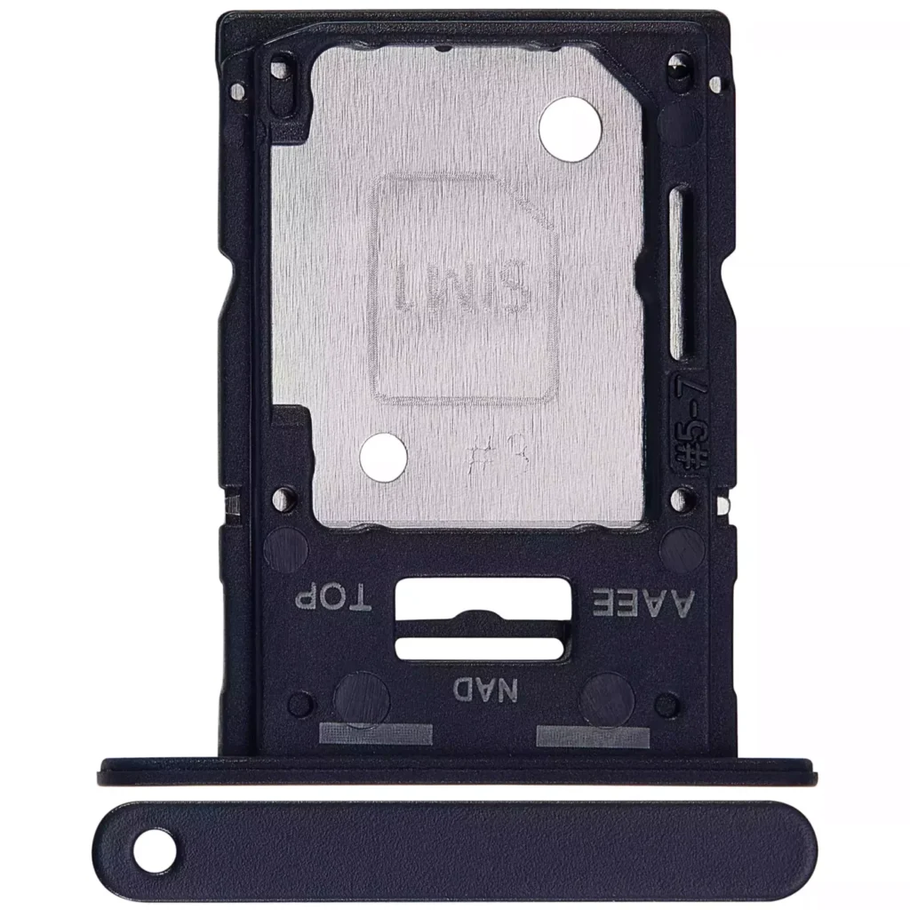 Dual Sim Card Tray For Samsung Galaxy A15 (A155 / 2023) (Brave Black)
