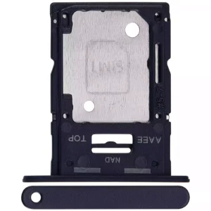 Dual Sim Card Tray For Samsung Galaxy A15 (A155 / 2023) (Brave Black)