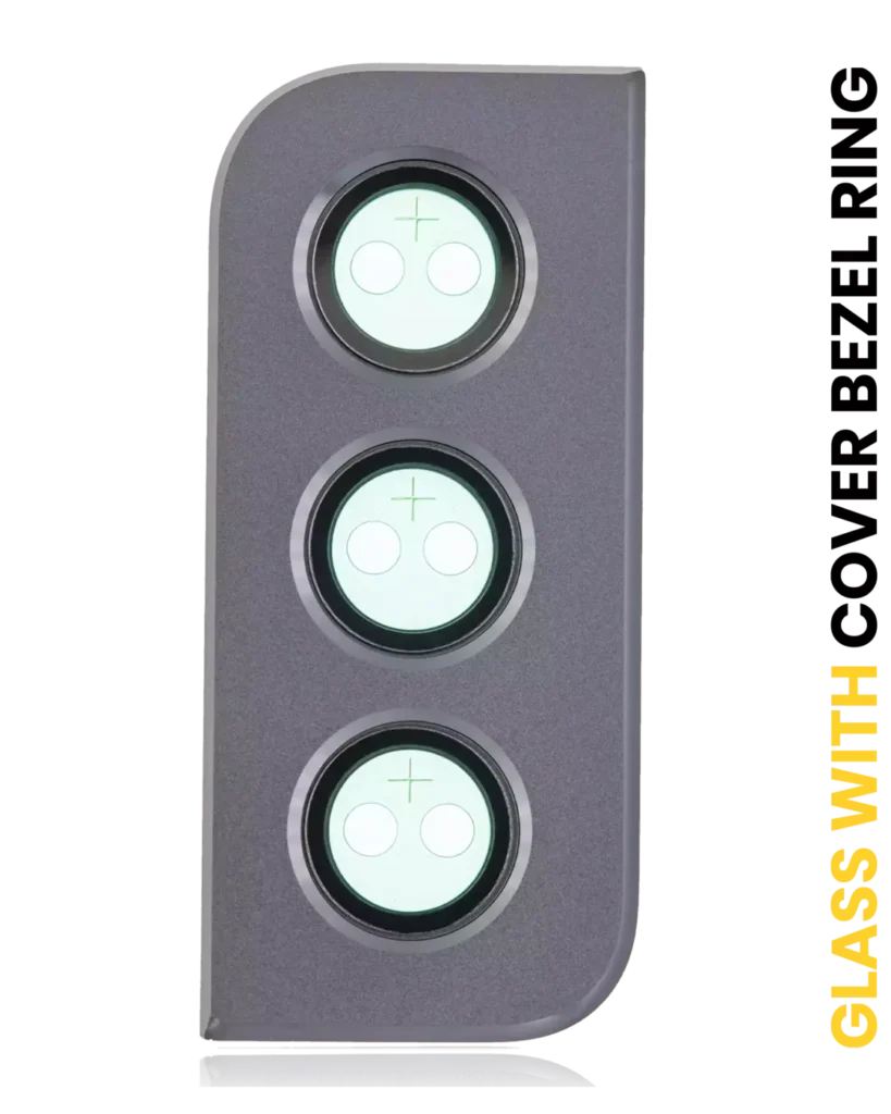 Back Camera Lens With Cover Bezel Ring For Samsung Galaxy S21 5G (Phantom Gray)