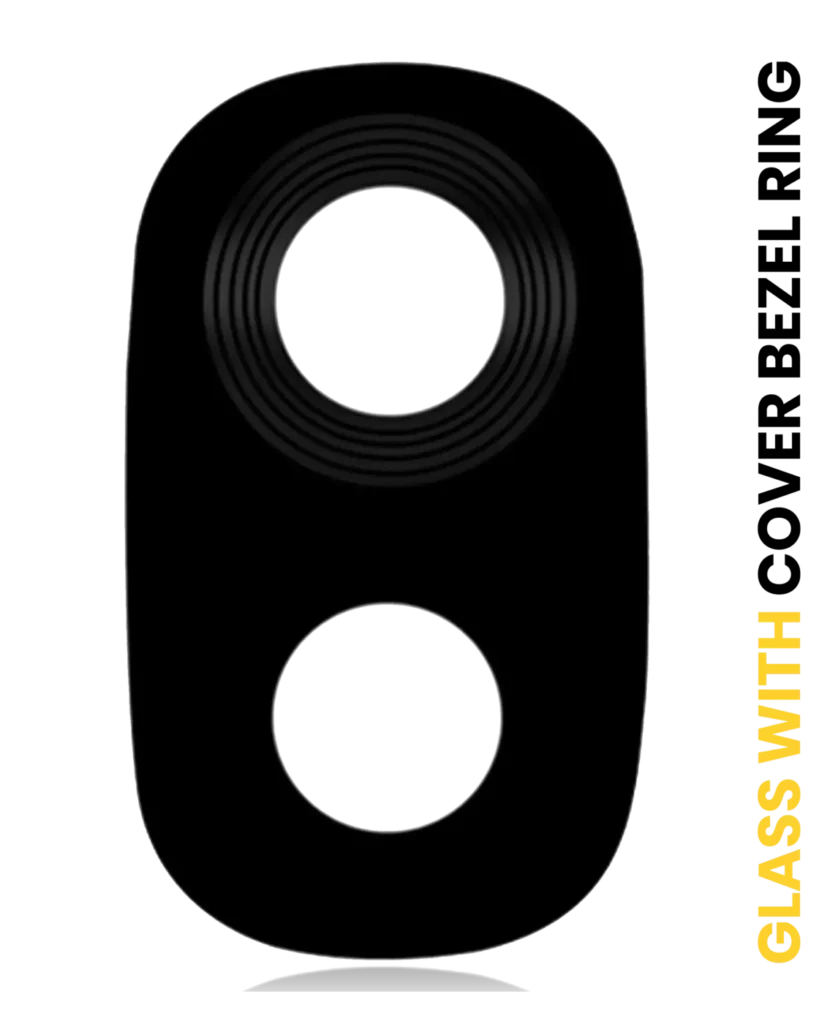Back Camera Lens With Bezel Ring For Samsung Galaxy J3 (J337 / 2018) (Black)