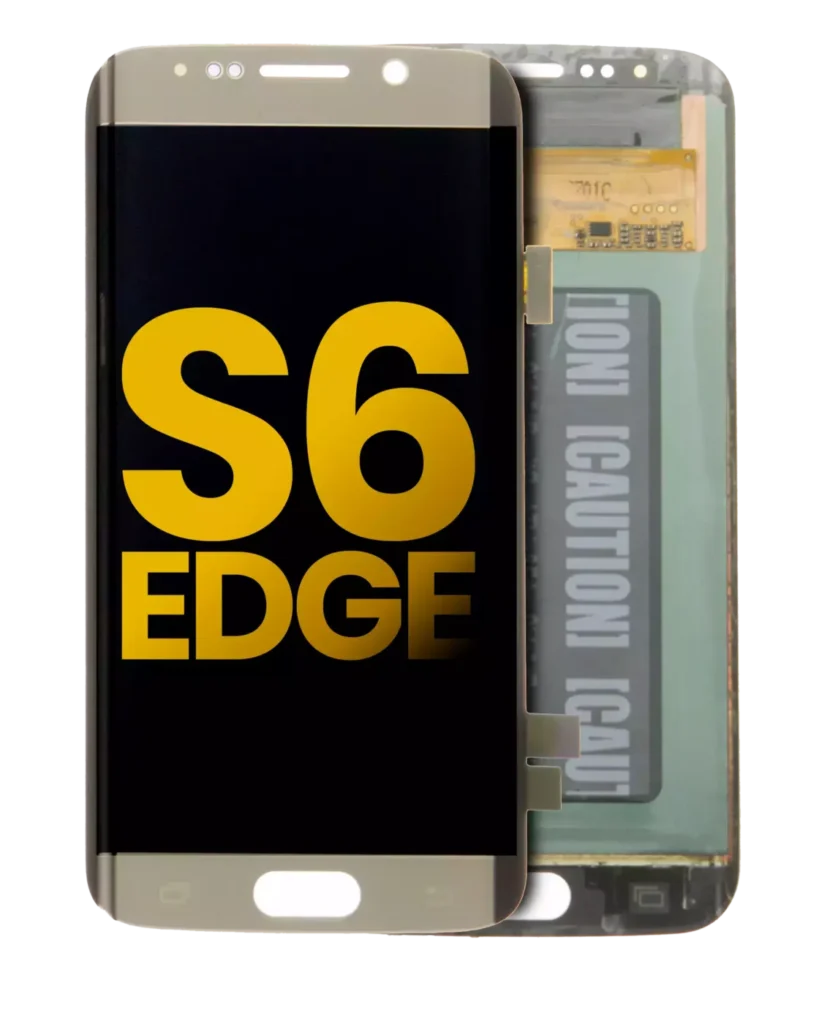 LCD Assembly Without Frame For Samsung Galaxy S6 Edge (Refurbished) (Gold Platinum)