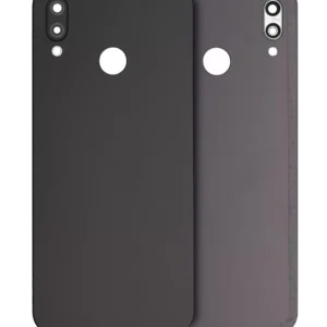 Back cover Glass With Camera Lens For Huawei P20 Lite (Black)