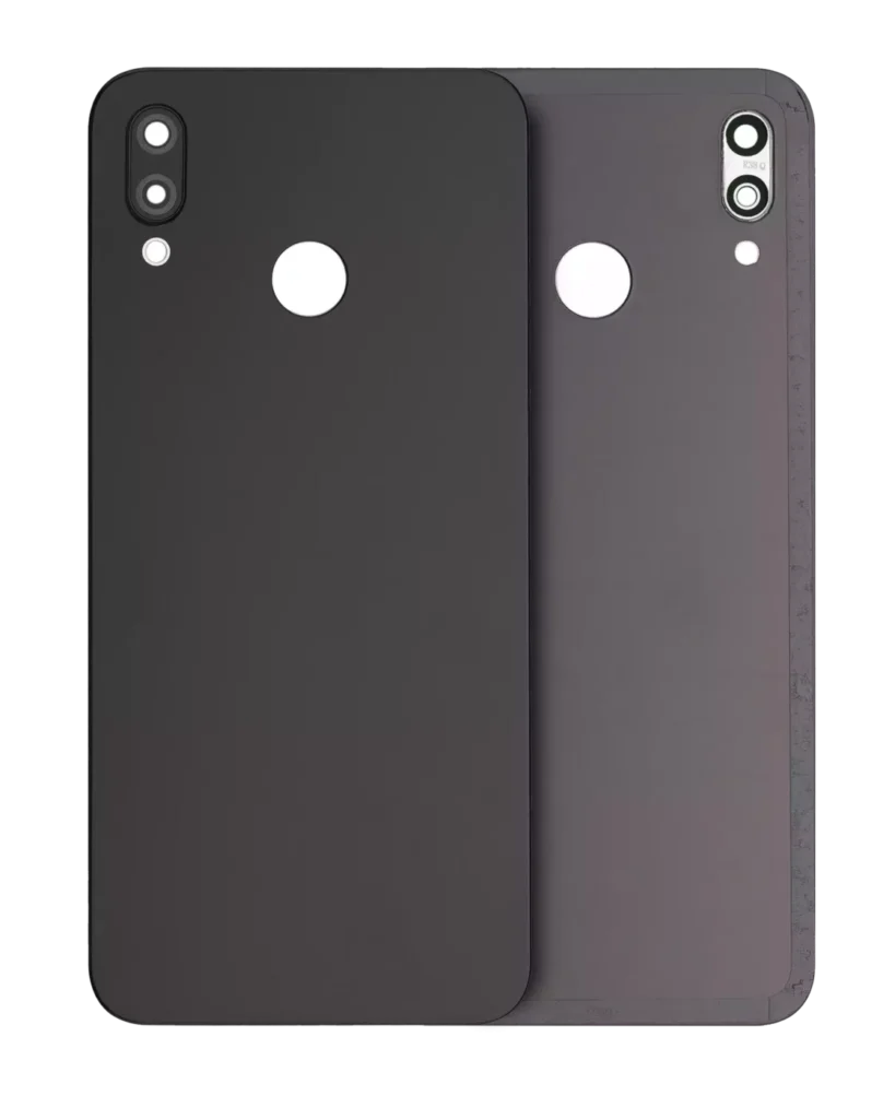 Back cover Glass With Camera Lens For Huawei P20 Lite (Black)