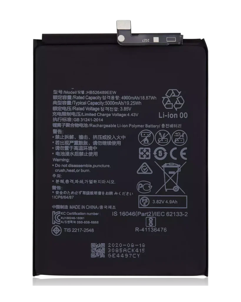Replacement Battery For Huawei Enjoy 10E / Enjoy 20 / Y6 PRIME 2020 / Honor Play 9A (HB526489EEW)