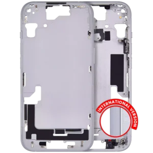 Mid-Frame Housing W/ Small Parts For iPhone 15 (EU / Global Version) (Aftermarket Plus) (Blue)
