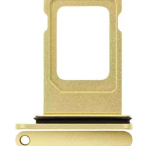 Single Sim Card Tray For iPhone 11 (Yellow)