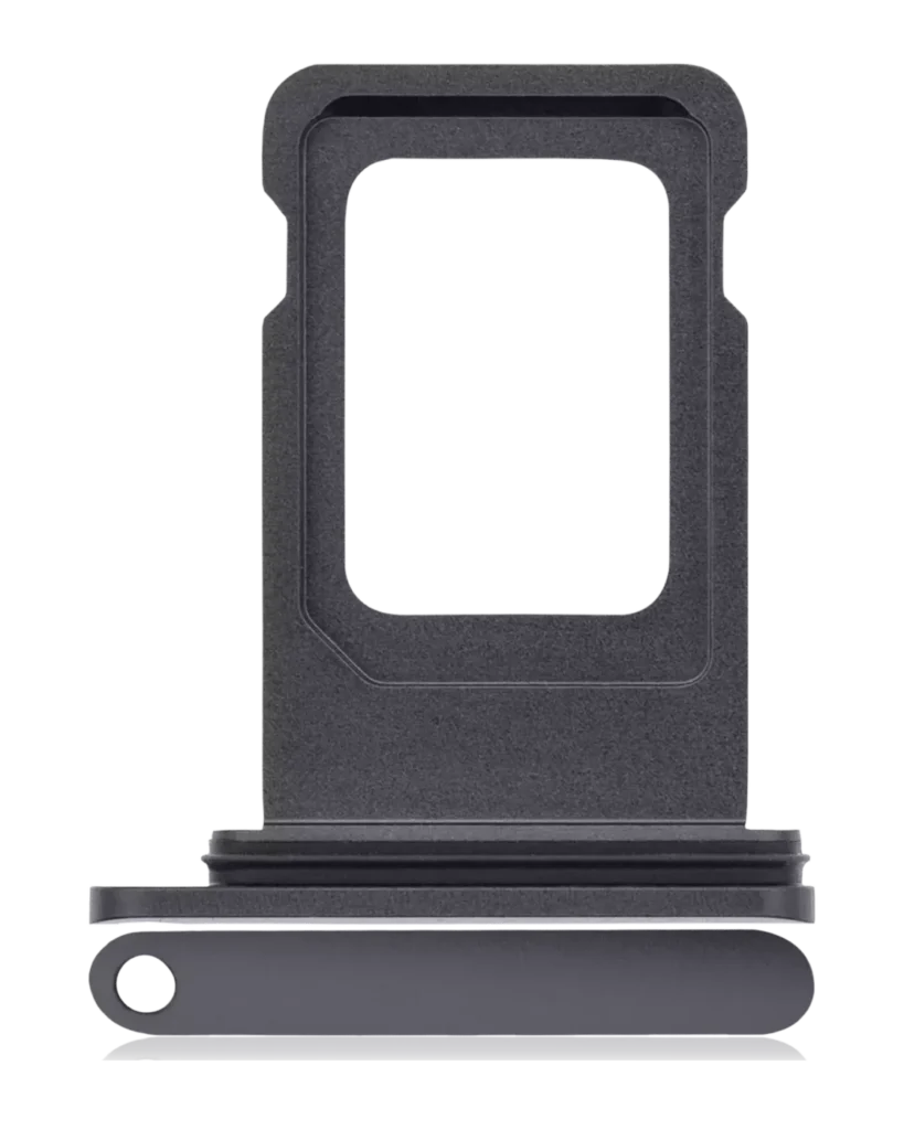 Single Sim Card Tray For iPhone 11 (Black)