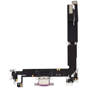 Charging Port Flex Cable For iPhone 16 Plus (Premium) (Pink)
