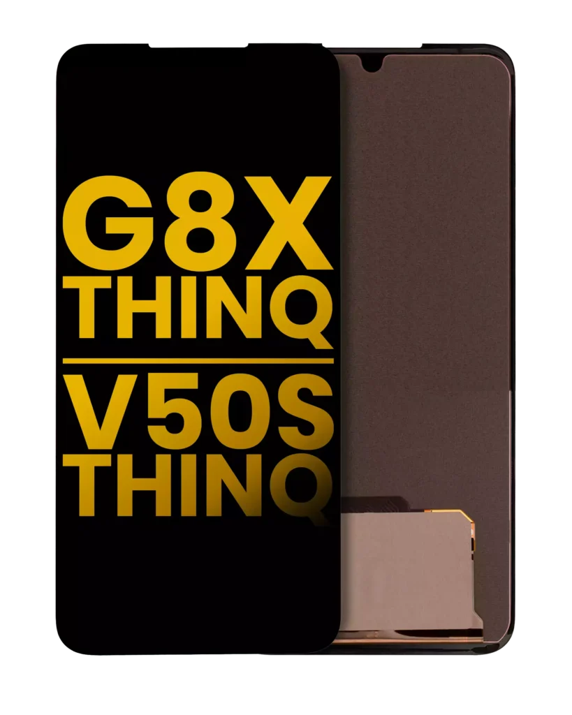 Secondary Screen For Case OLED Assembly Without Frame For LG G8X ThinQ / V50S ThinQ 5G (Refurbished) (All Colors)