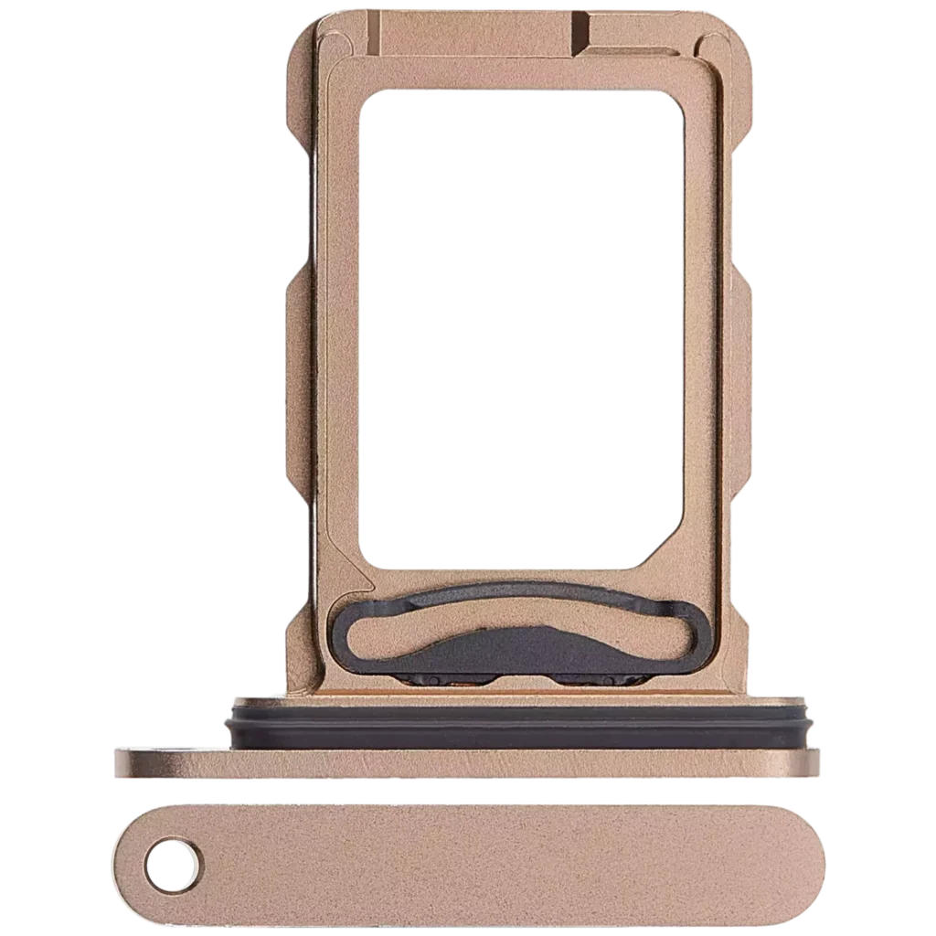 Dual Sim Card Tray For iPhone 16 Pro / 16 Pro Max (Desert Titanium)